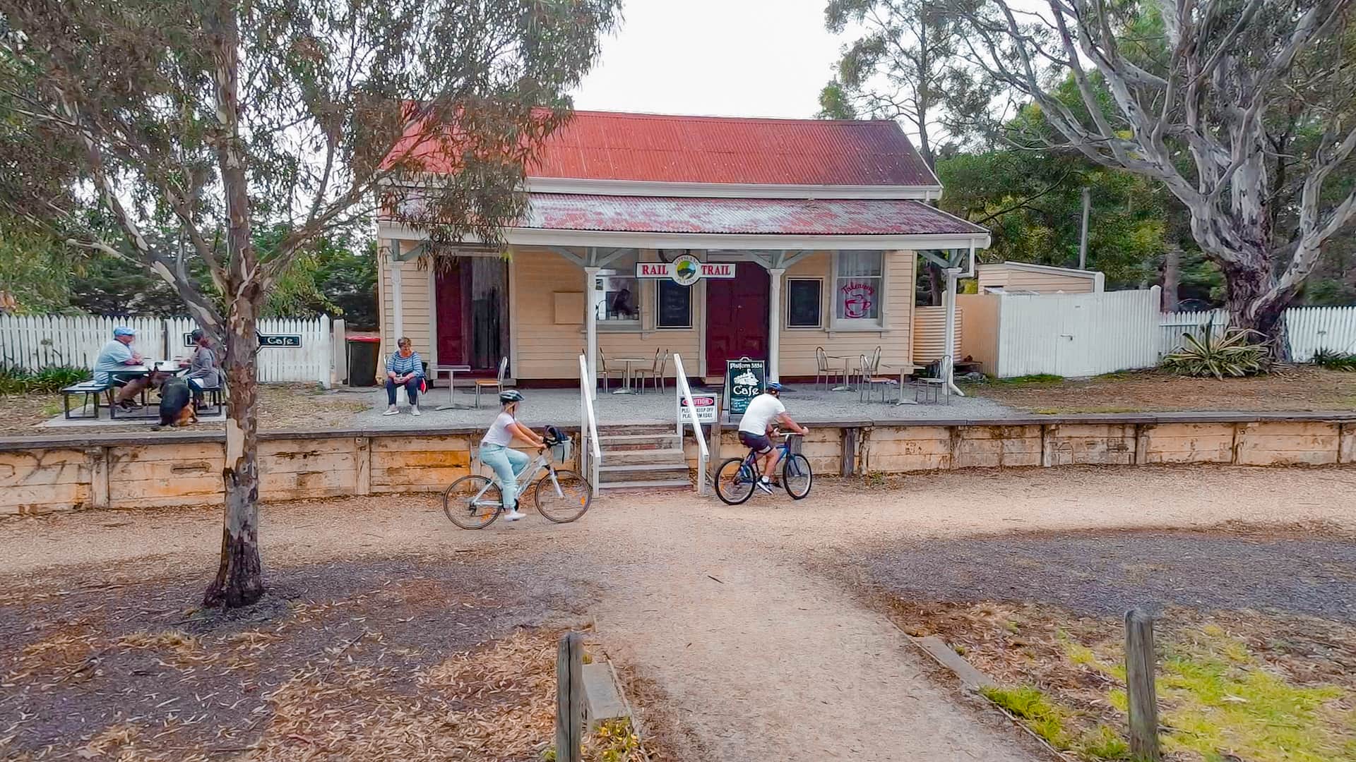 Glengarry Railway Station Gippsland Plains Rail Trail
