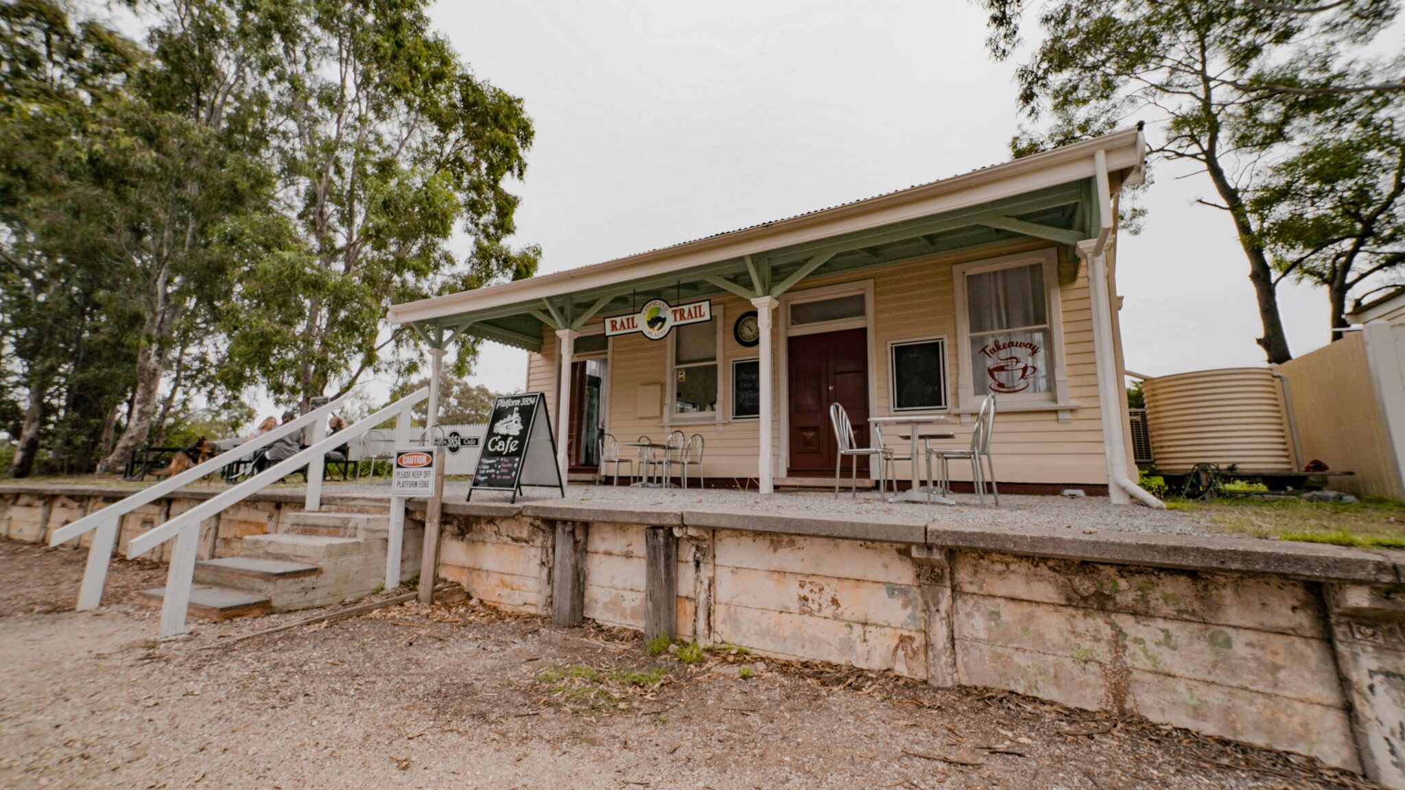 Glengarry Railway Station Gippsland Plains Rail Trail