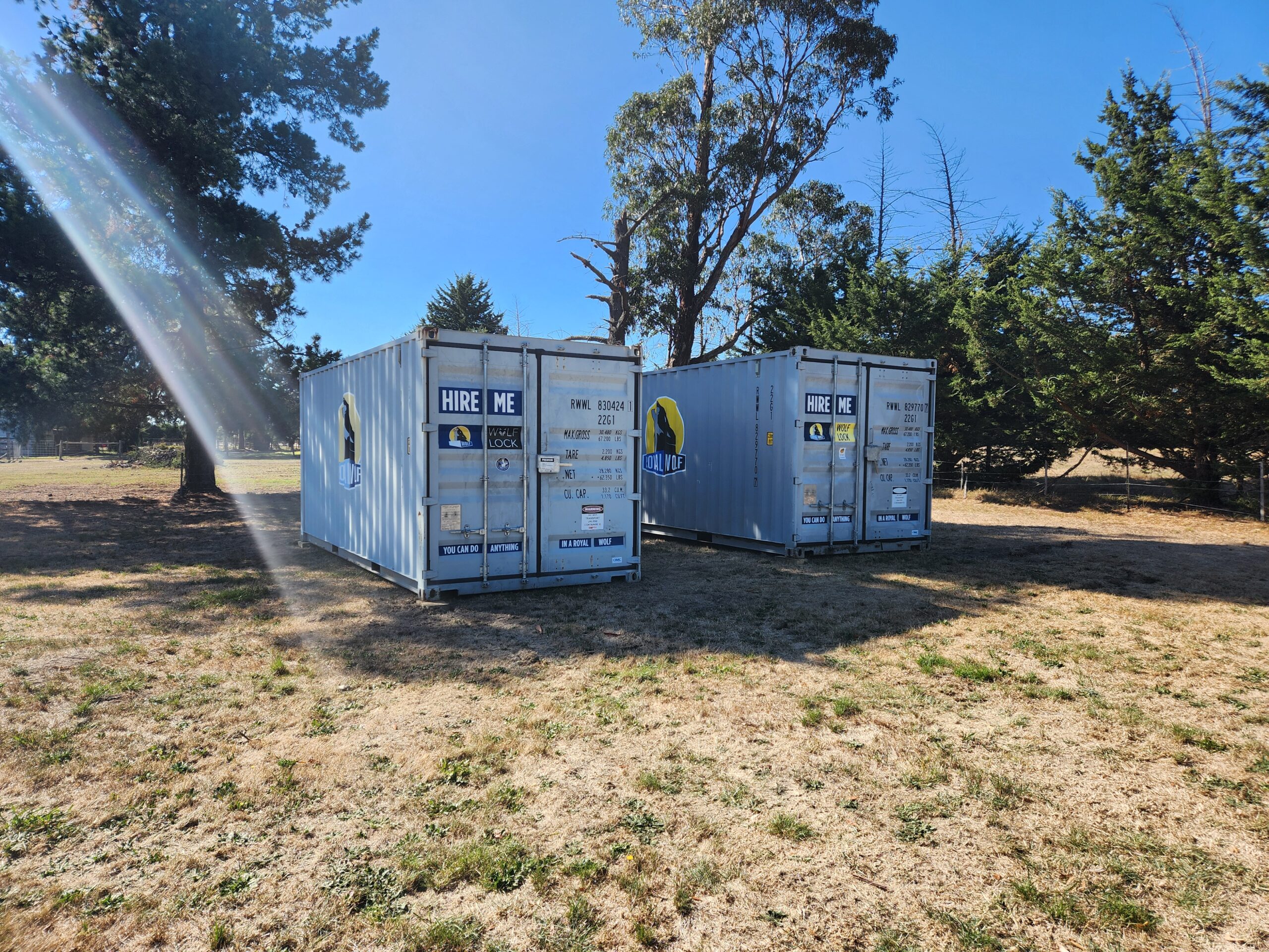 Grant Secures Storage for Equipment