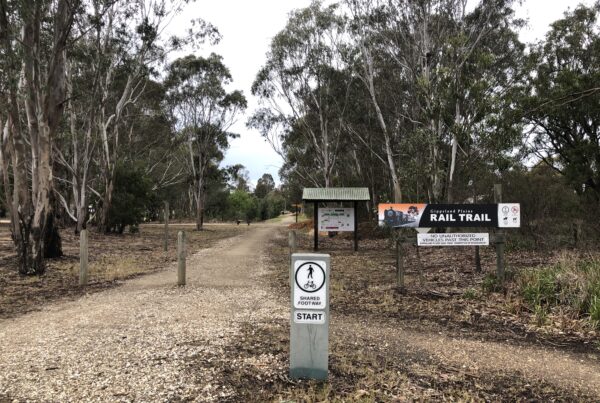 gravel path in Heyfield
