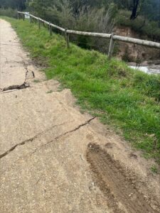 Damage to Trail Oct 2026